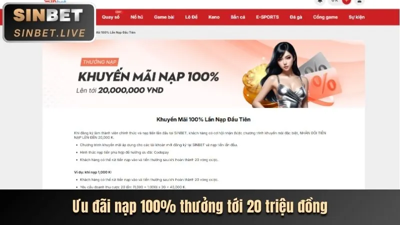 Ưu đãi chào mừng thành viên mới Goo88